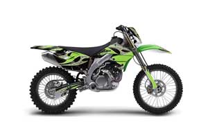 Kawasaki KLX450 Enduro Dirt Bike Graphic Kit