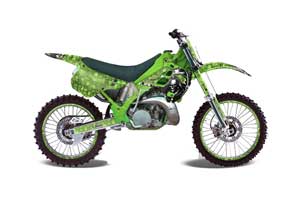 Kawasaki KX250 Dirt Bike Graphic Kit