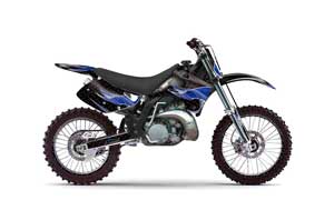 Kawasaki KX125 Dirt Bike Graphic Kit