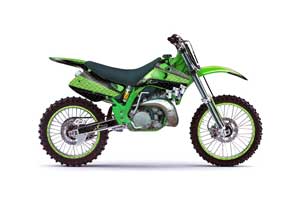 Kawasaki KX125 Dirt Bike Graphic Kit