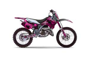 Kawasaki KX250 Dirt Bike Graphic Kit