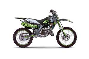 Kawasaki KX250 Dirt Bike Graphic Kit