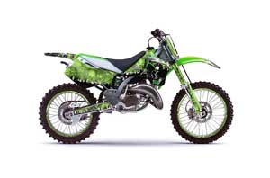 Kawasaki KX250 Dirt Bike Graphic Kit