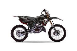 Kawasaki KX125 Dirt Bike Graphic Kit