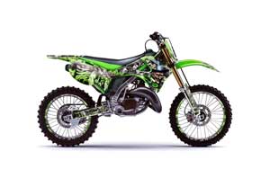 Kawasaki KX250 Dirt Bike Graphic Kit