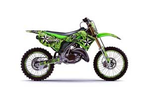 Kawasaki KX250 Dirt Bike Graphic Kit