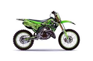 Kawasaki KX250 Dirt Bike Graphic Kit