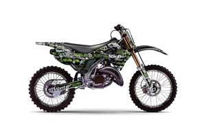 Kawasaki KX250 Dirt Bike Graphic Kit