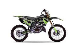 Kawasaki KX250 Dirt Bike Graphic Kit