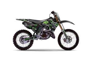 Kawasaki KX250 Dirt Bike Graphic Kit