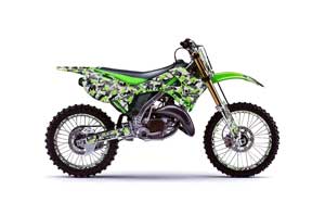 Kawasaki KX250 Dirt Bike Graphic Kit