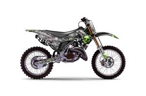 Kawasaki KX250 Dirt Bike Graphic Kit