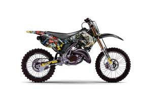 Kawasaki KX250 Dirt Bike Graphic Kit