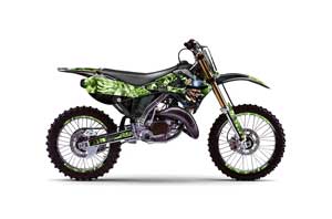 Kawasaki KX250 Dirt Bike Graphic Kit