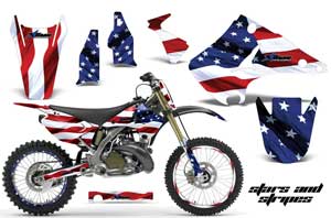 Kawasaki KX125 Dirt Bike Custom Graphic Kit - 2003-2016