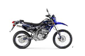 Kawasaki KLX250 Enduro Dirt Bike Graphic Kit