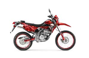 Kawasaki KLX250 Enduro Dirt Bike Graphic Kit