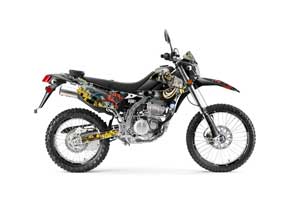 Kawasaki KLX250 Enduro Dirt Bike Graphic Kit