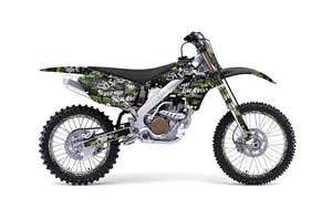 Kawasaki KX250F Dirt Bike Graphic Kit