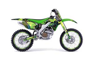 Kawasaki KX250F Dirt Bike Graphic Kit