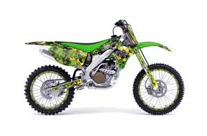 Kawasaki KX250F Dirt Bike Graphic Kit