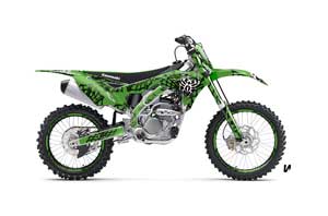 Kawasaki KX250F Dirt Bike Graphic Kit