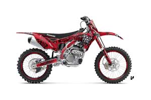 Kawasaki KX250F Dirt Bike Graphic Kit