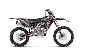 Kawasaki KX250F Dirt Bike Graphic Kit