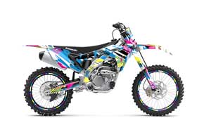 Kawasaki KX250F Dirt Bike Graphic Kit