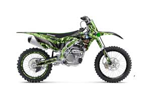 Kawasaki KX250F Dirt Bike Graphic Kit