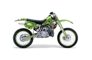 Kawasaki KX500 Dirt Bike Graphic Kit