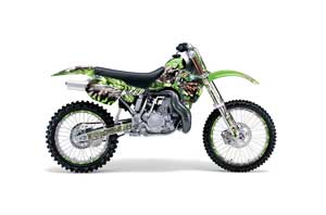 Kawasaki KX500 Dirt Bike Graphic Kit