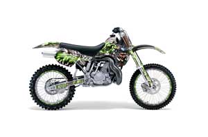 Kawasaki KX500 Dirt Bike Graphic Kit