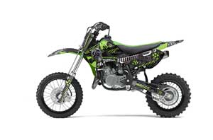 Kawasaki KX65 Dirt Bike Graphic Kit