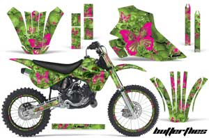Kawasaki KX80 Dirt Bike Custom Graphic Kit - 1995-1997