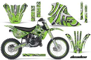 Kawasaki KX80 Dirt Bike Custom Graphic Kit - 1995-1997