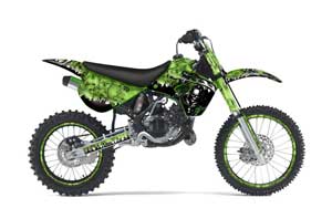 Kawasaki KX80 Dirt Bike Graphic Kit