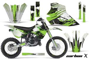 Kawasaki KX80 Dirt Bike Custom Graphic Kit - 1995-1997