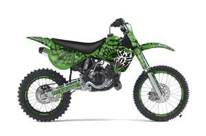 Kawasaki KX80 Dirt Bike Graphic Kit