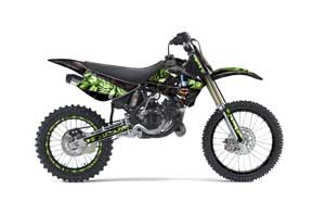Kawasaki KX100 Dirt Bike Graphic Kit