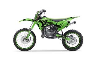 Kawasaki KX100 Dirt Bike Graphic Kit