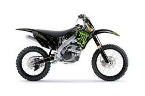 Kawasaki KXF250 Dirt Bike Graphic Kit