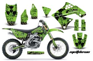 Kawasaki KXF250 Dirt Bike Custom Graphic Kit - 2009-2012