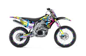 Kawasaki KXF250 Dirt Bike Graphic Kit
