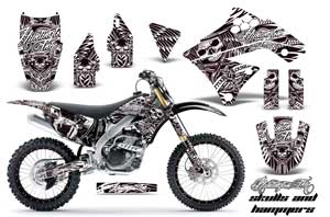 Kawasaki KXF250 Dirt Bike Custom Graphic Kit - 2009-2012