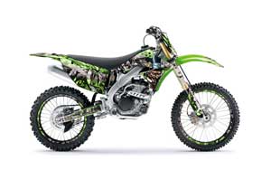 Kawasaki KXF250 Dirt Bike Graphic Kit