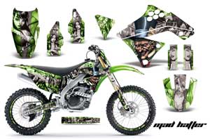 Kawasaki KXF250 Dirt Bike Custom Graphic Kit - 2009-2012