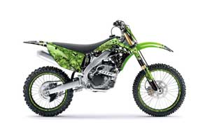 Kawasaki KXF250 Dirt Bike Graphic Kit