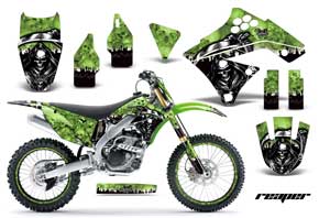 Kawasaki KXF250 Dirt Bike Custom Graphic Kit - 2009-2012