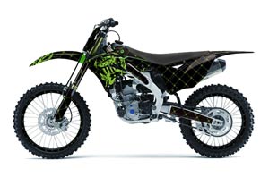 Kawasaki KXF250 Dirt Bike Graphic Kit
